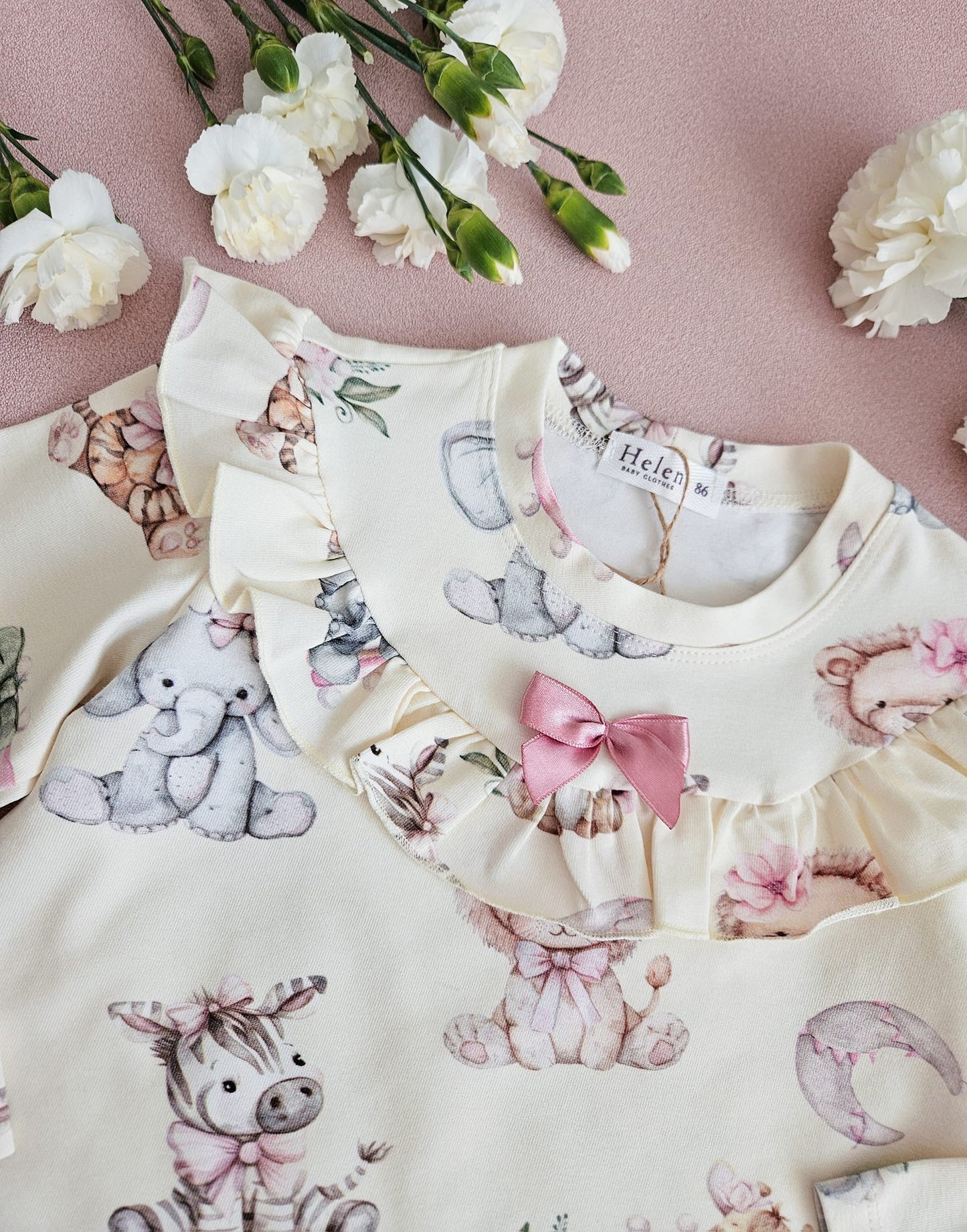 Retro pyjama set - long sleeve