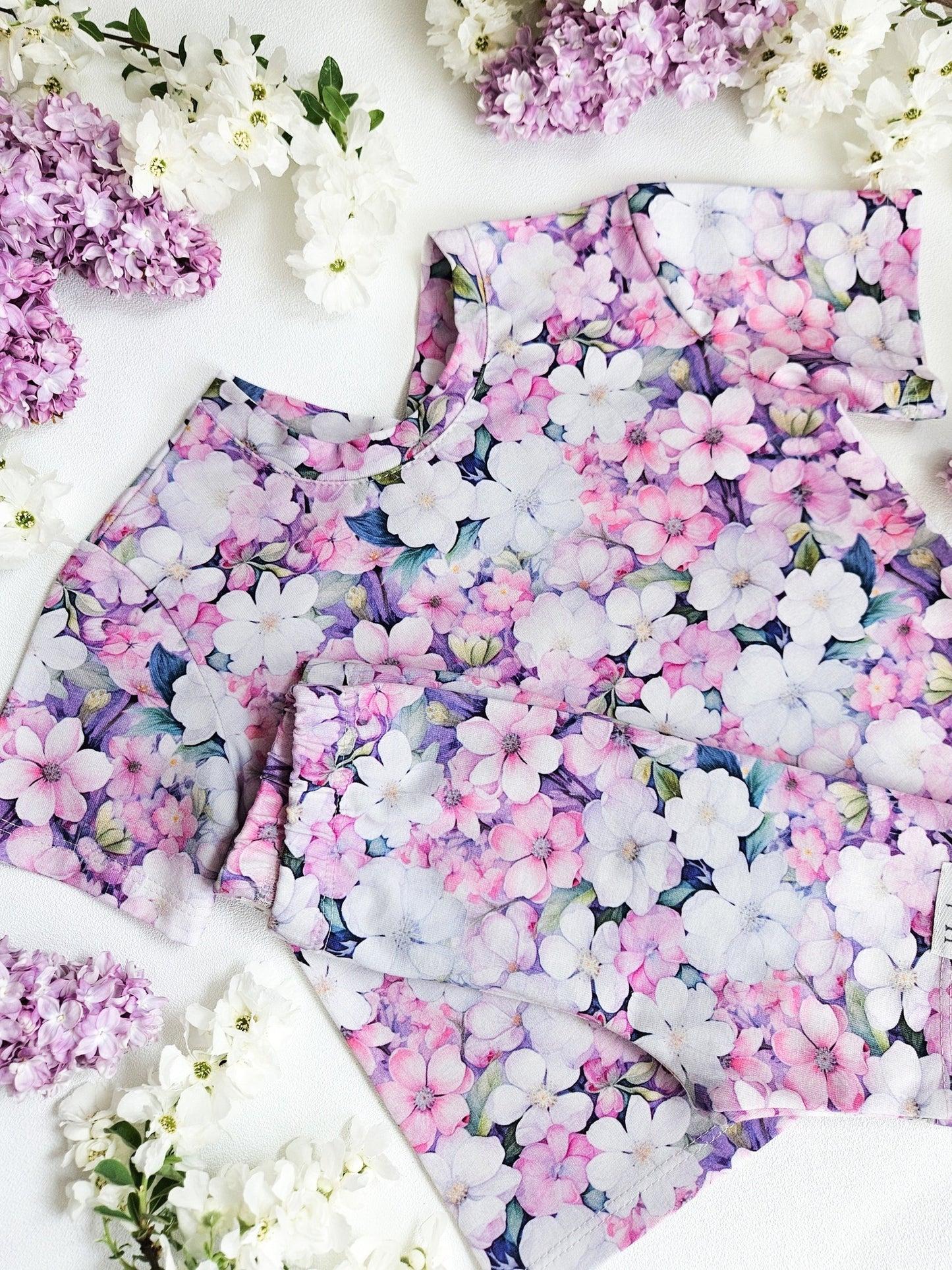 Little bow printed top