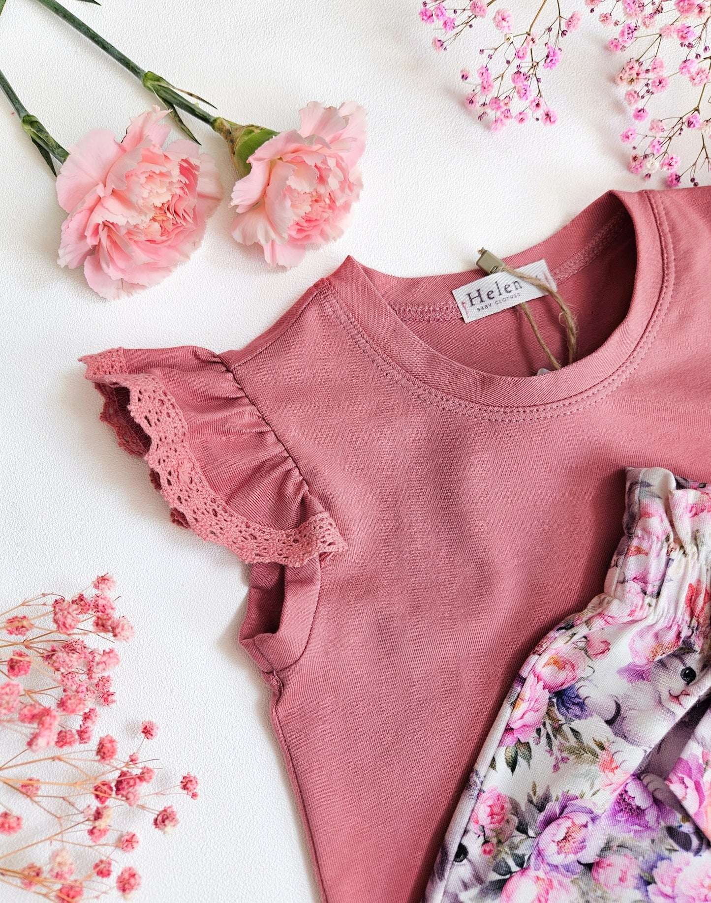 Little butterfly vest top