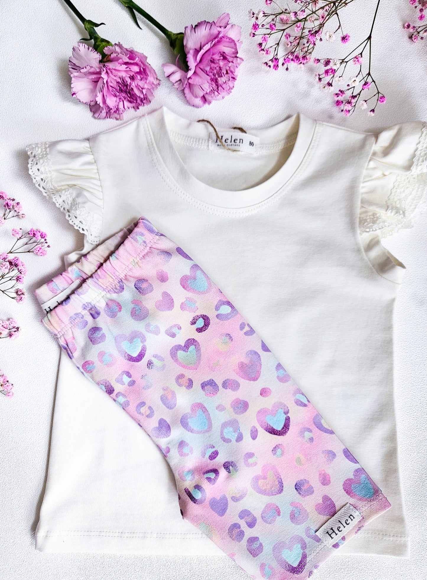 Little butterfly vest top
