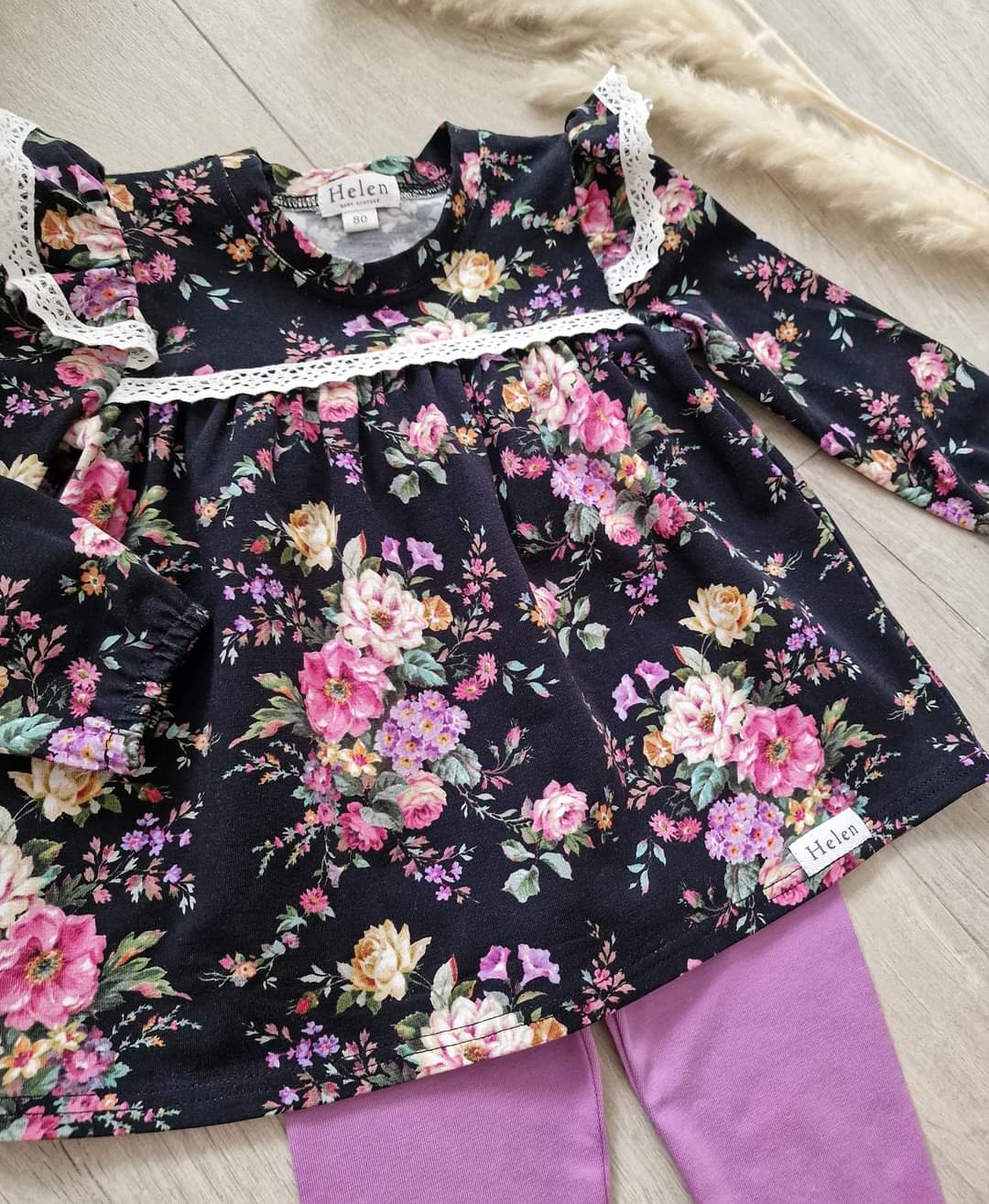 Floral printed tunic