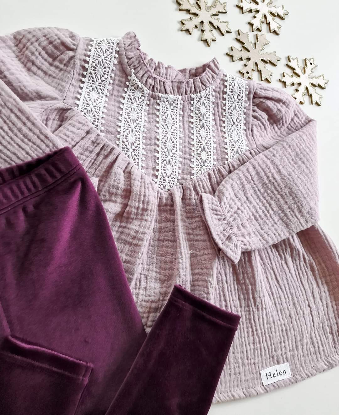Velour leggings