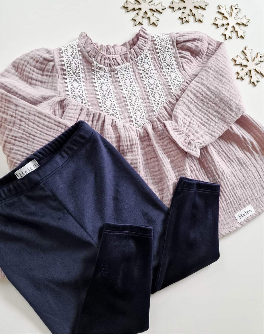 Velour leggings