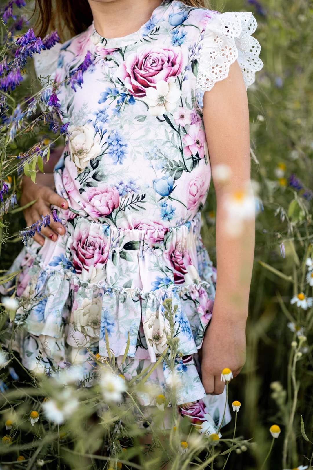 Blooming garden skirt