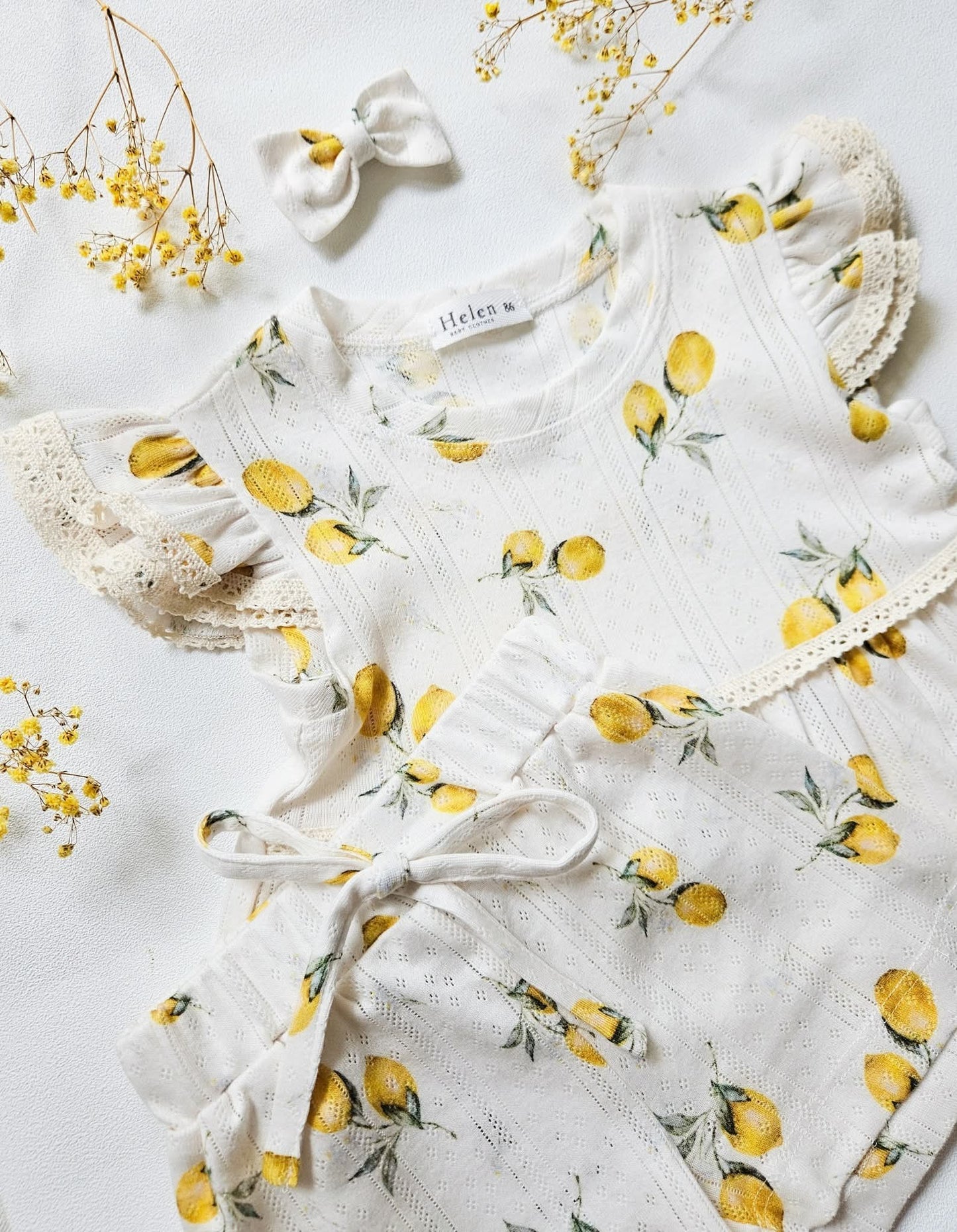 Openwork summer set