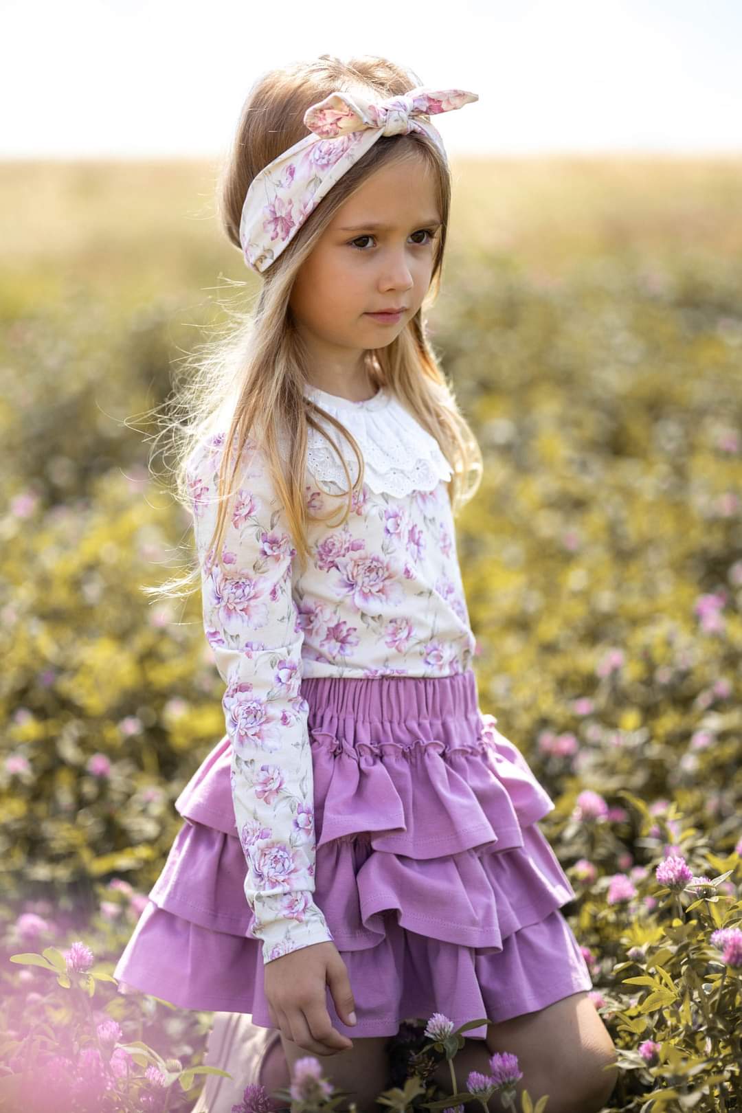 Ruffled skirt