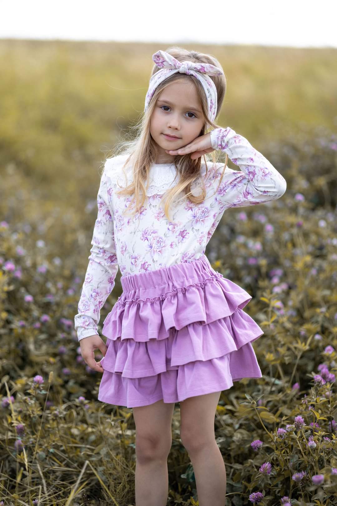 Ruffled skirt