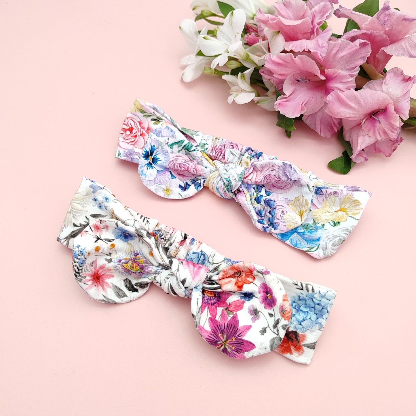 Multicolour flower headbands