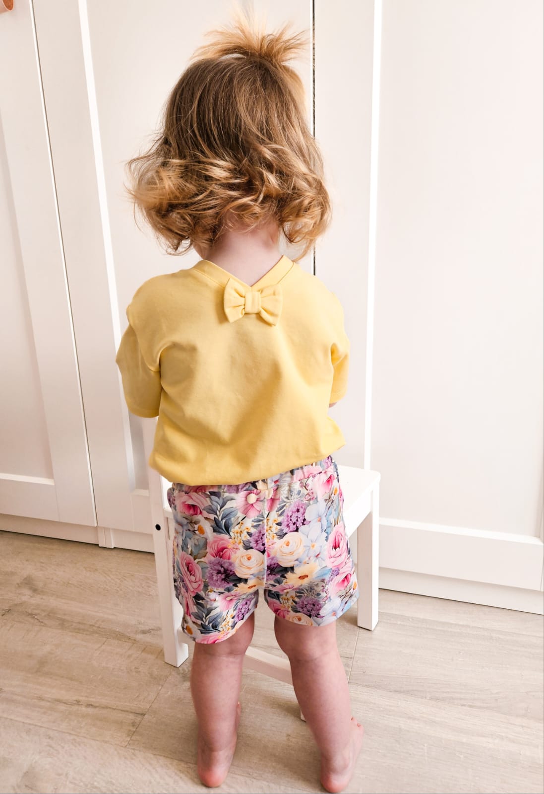 Colourful garden skort