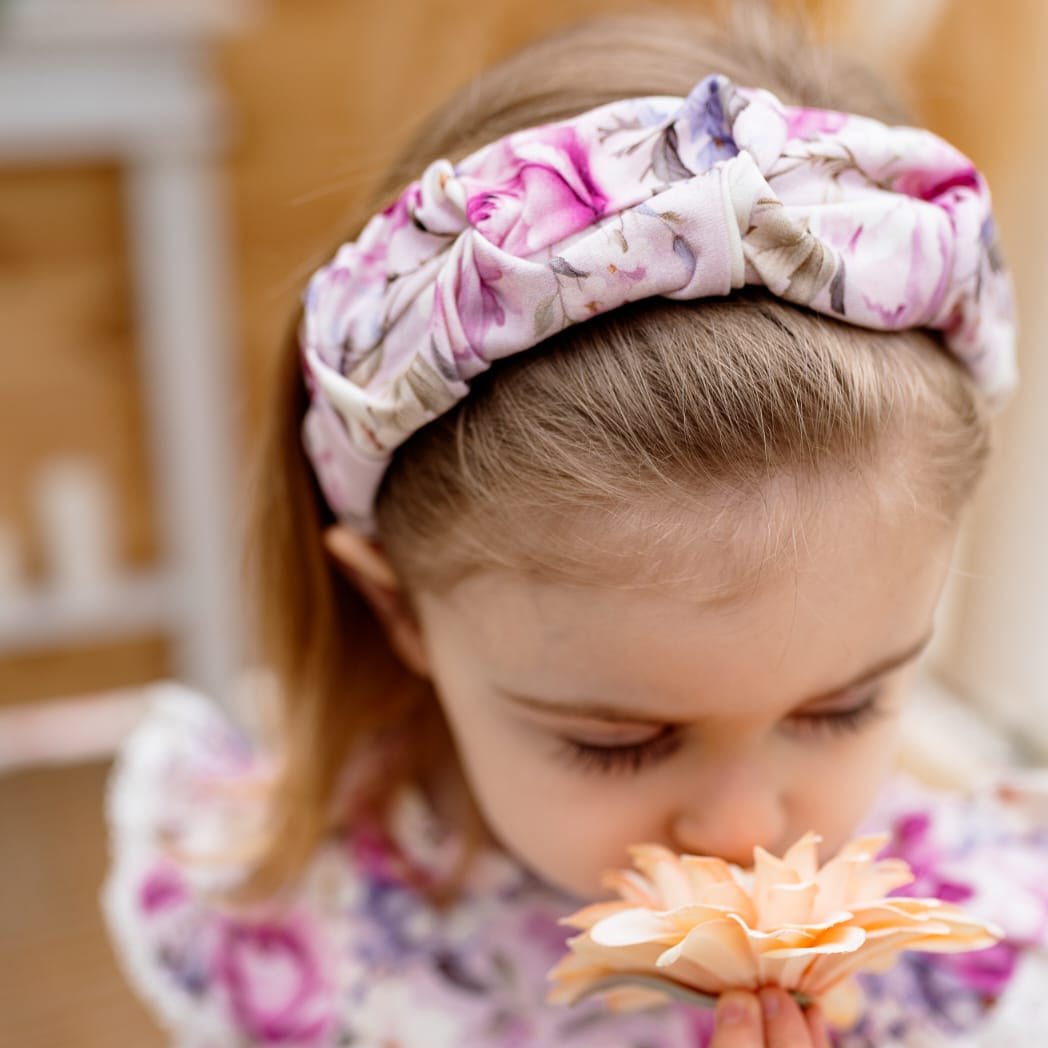 Peonies headband