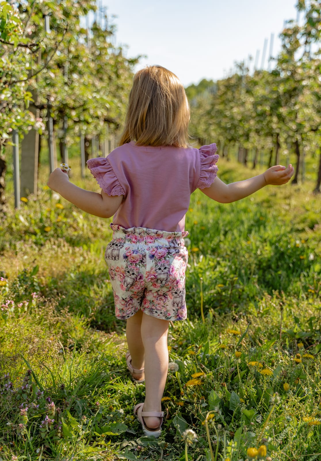 Little butterfly vest top