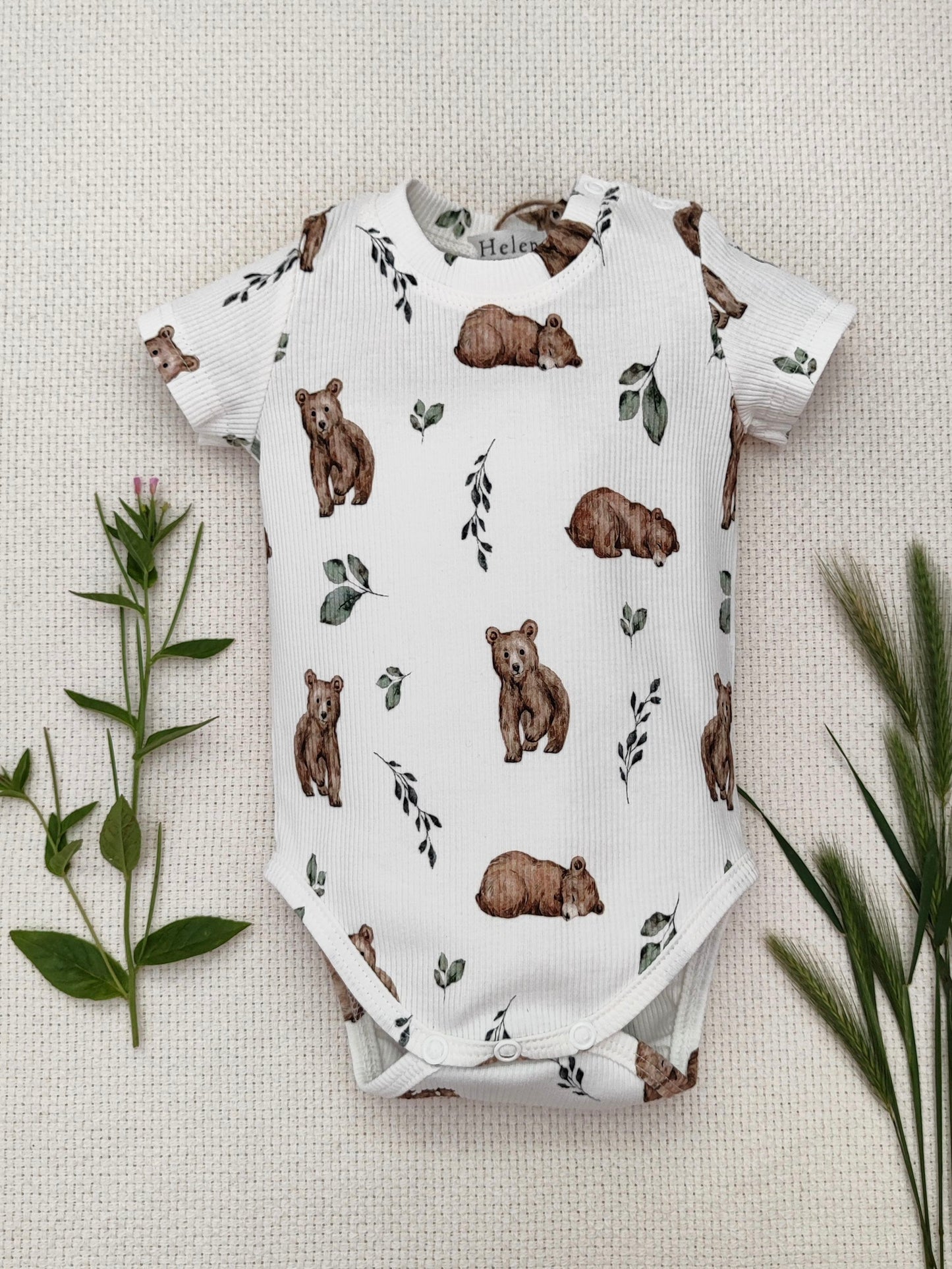 Short sleeve bodysuit