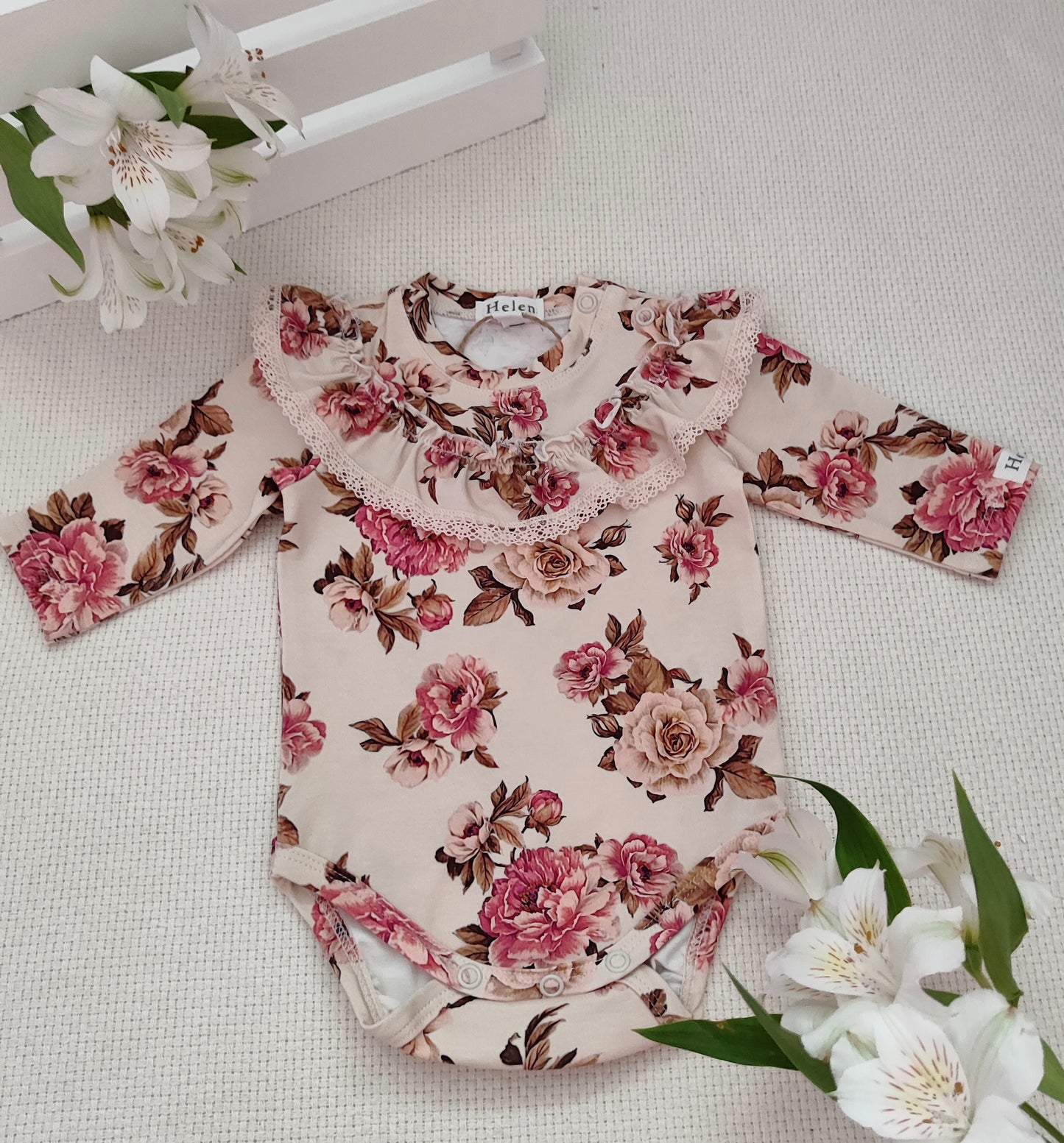 Bodysuit Retro Roses