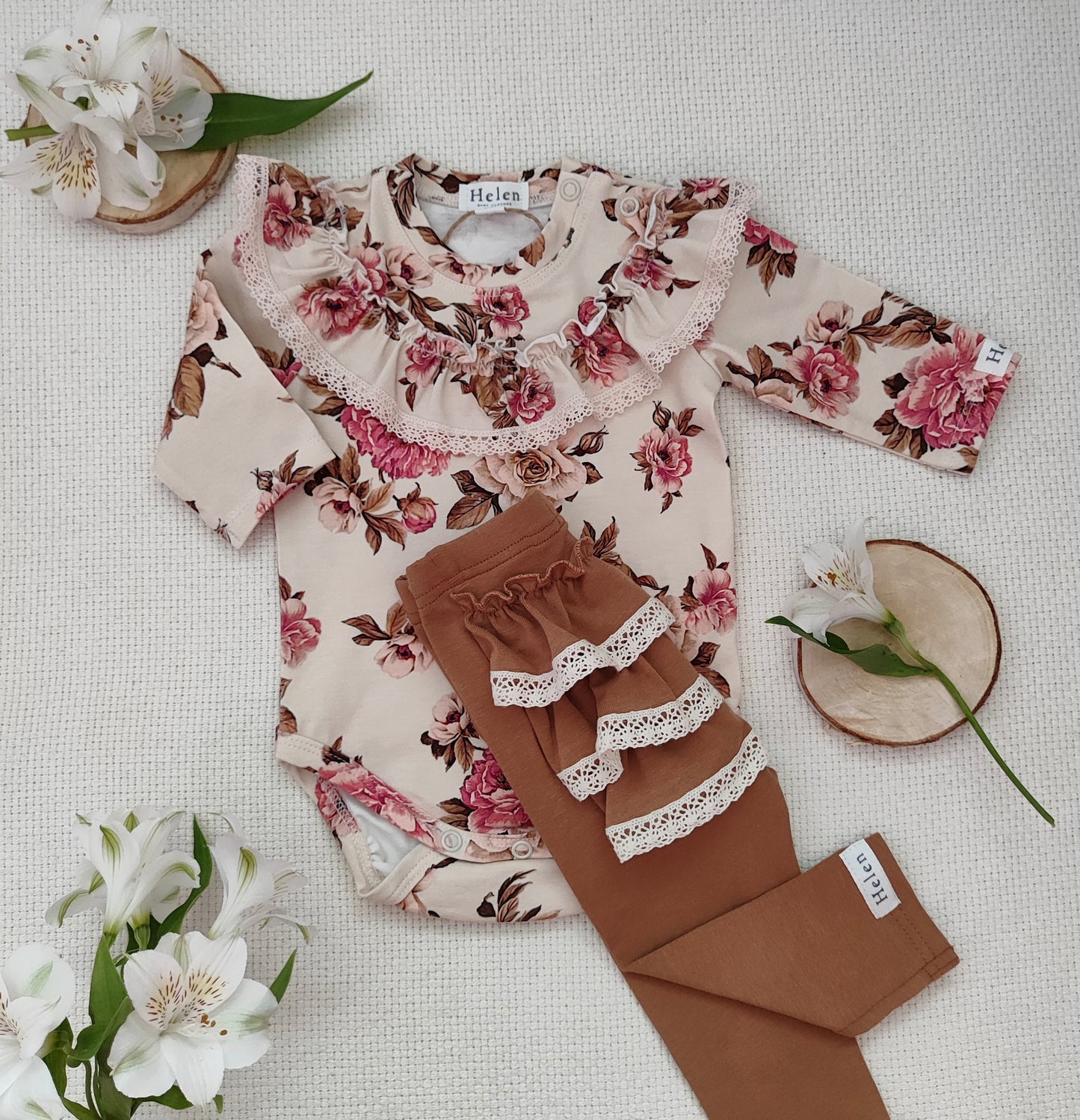 Bodysuit Retro Roses