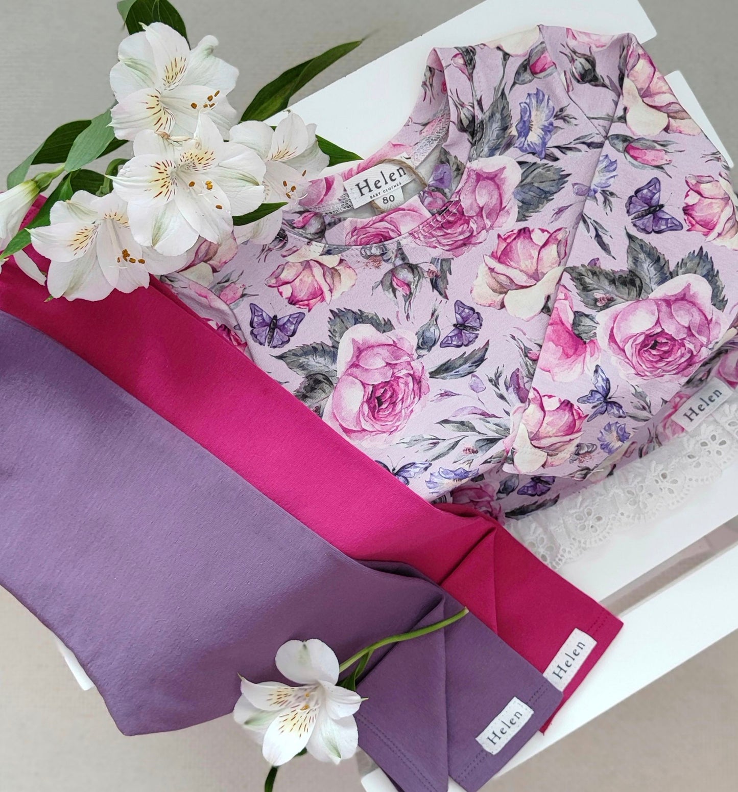 Rose garden top - tunic