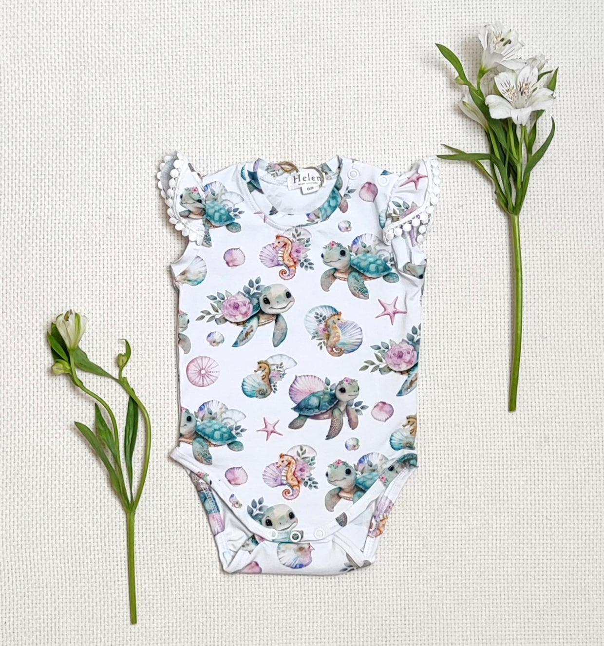 Animal theme vest bodysuit