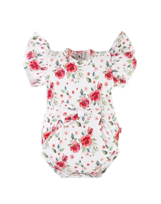 Mona Rose short sleeve bodysuit - butterfly