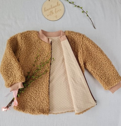 Teddy Bear zip up jacket