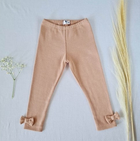 Cotton ribbed leggings Sophie