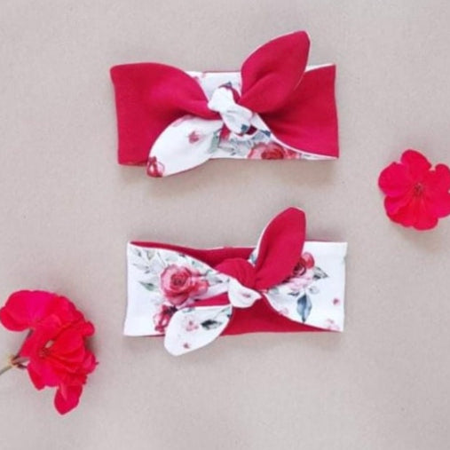 Mona rose reversible headband