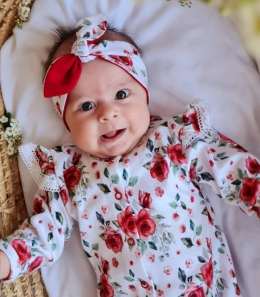 Mona rose reversible headband