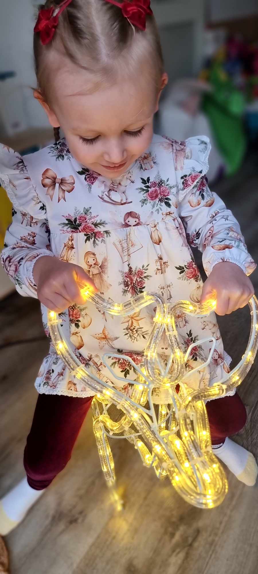 Printed tunic - angels