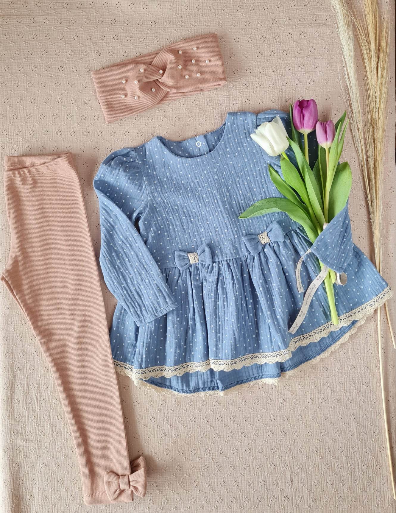 Cotton ribbed leggings Sophie