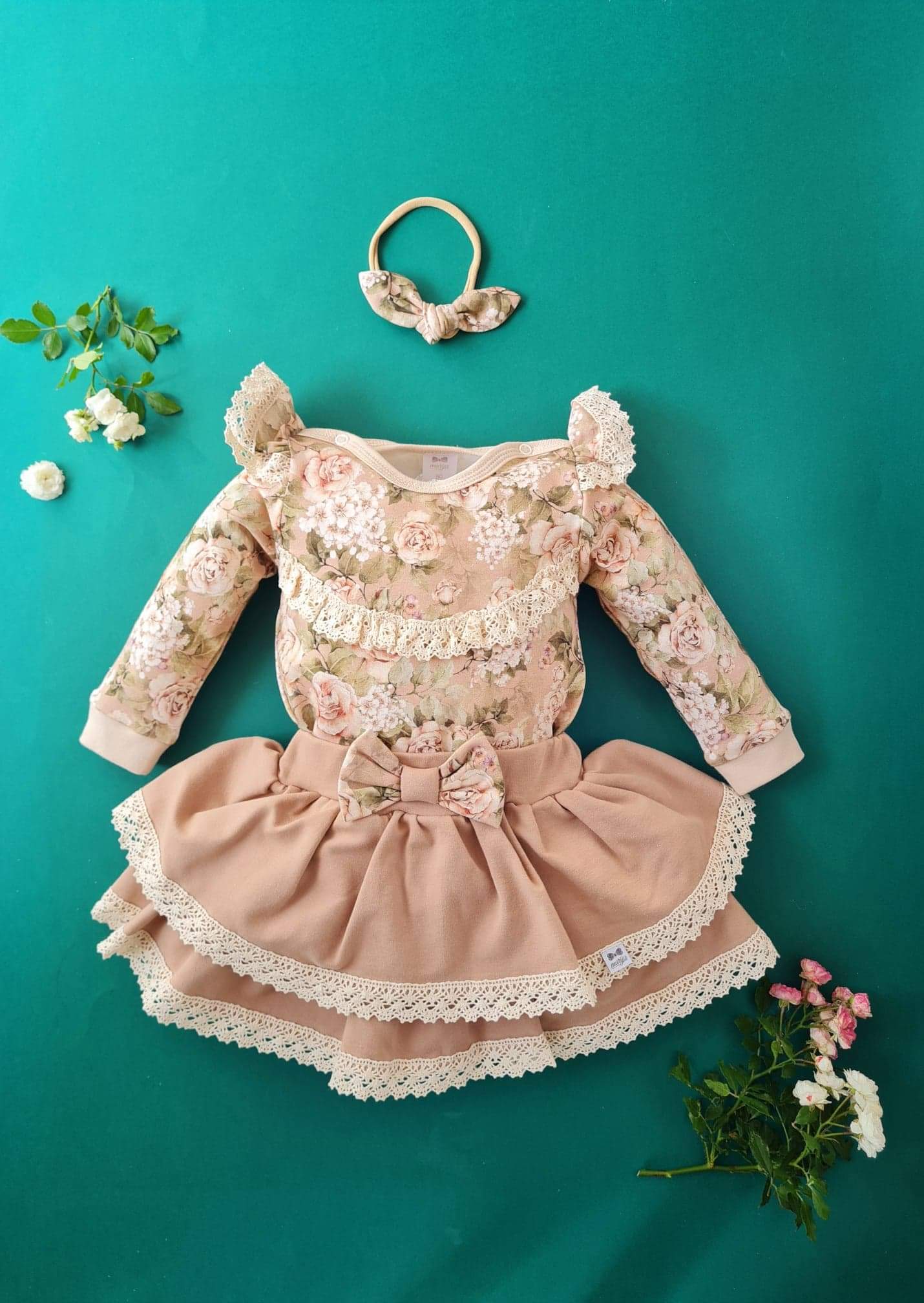 Bodysuit Retro Roses Limited Edition