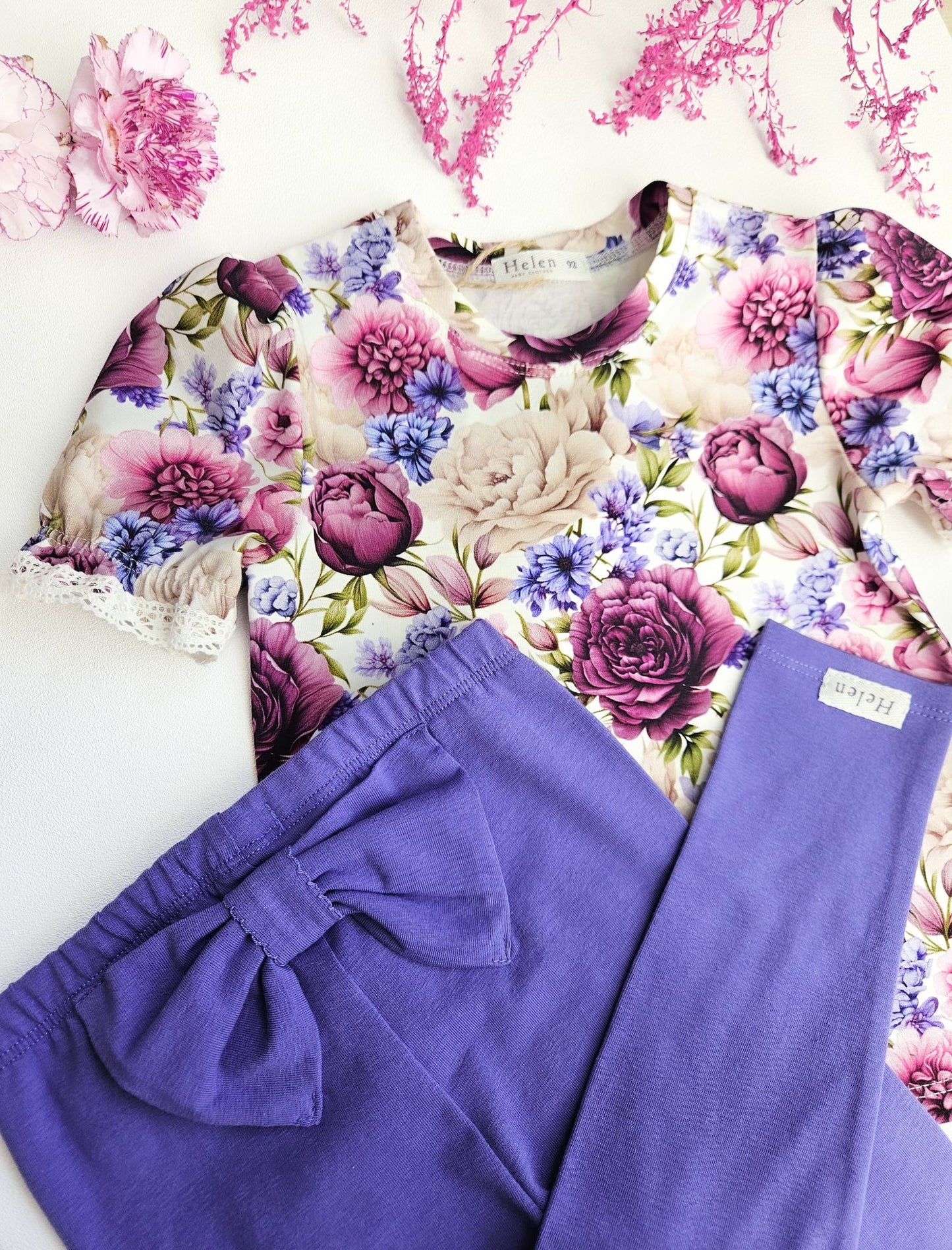 Royal Garden short sleeve top