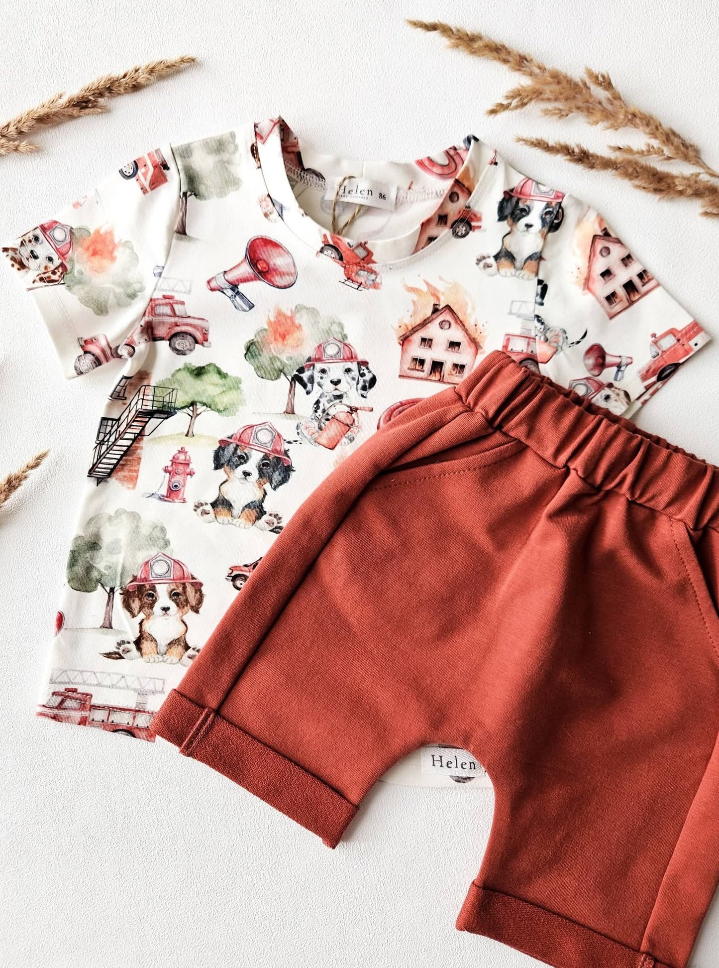 Firefighter puppies top