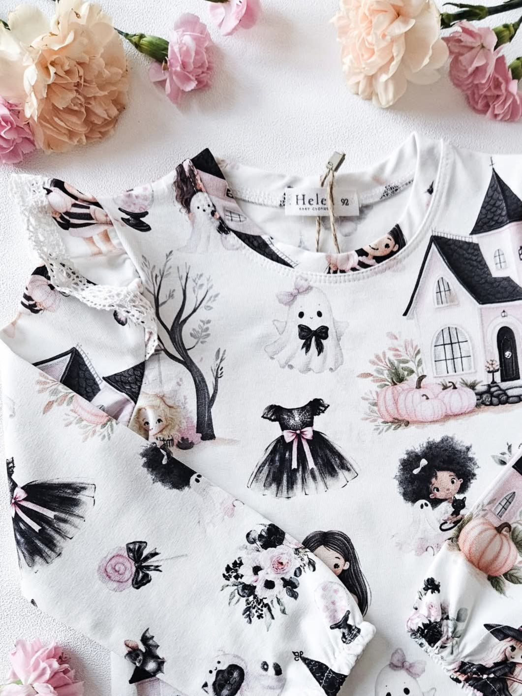 Halloween bodysuit for girls