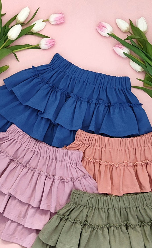Ruffled skirt