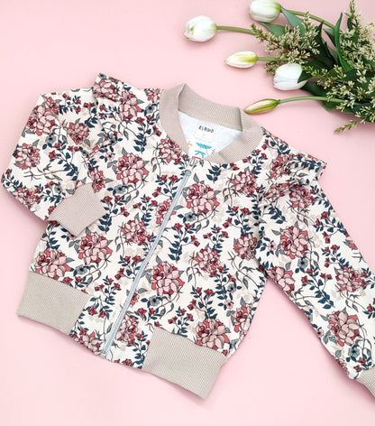 Printed zip-up sweatshirts