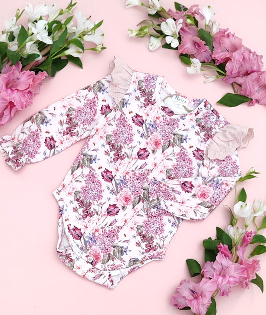 Pink lilac bodysuit