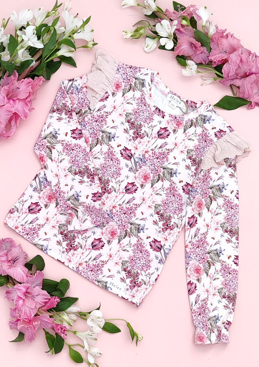 Pink lilac top