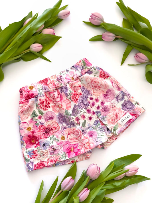 Summer flowers skort