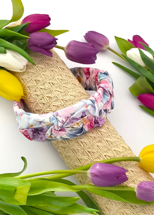 Colourful garden headband