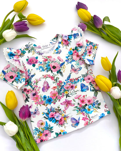 Butterfly bloom top