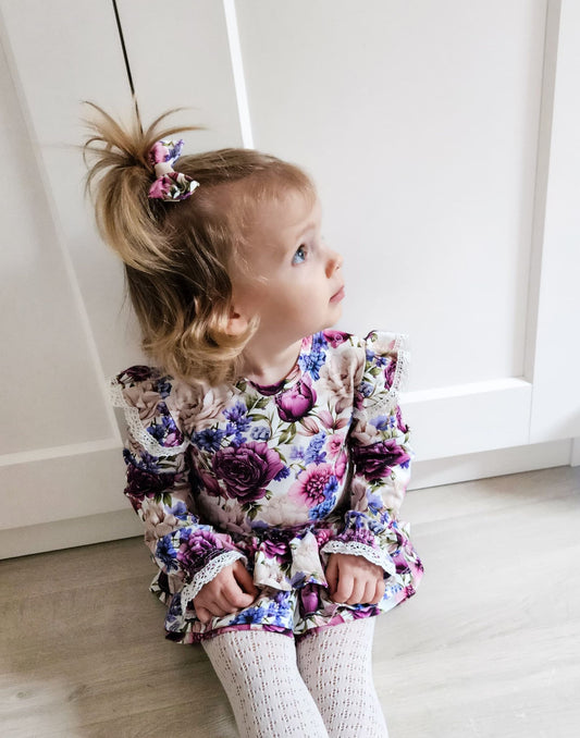 Royal Garden long sleeve bodysuit