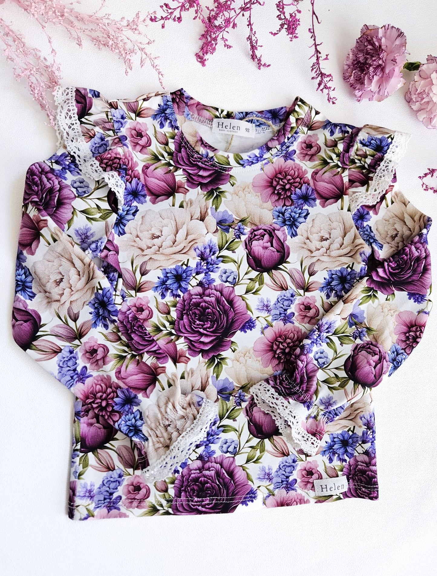 Royal Garden long sleeve top