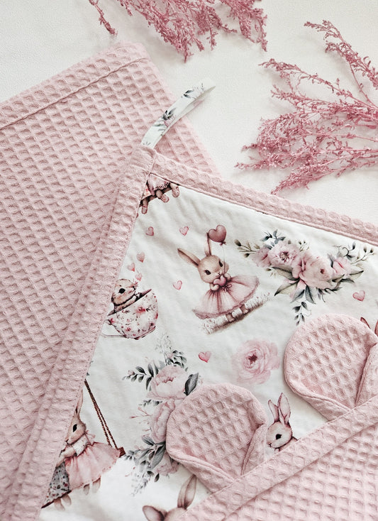 Little bunny - hooded wrap