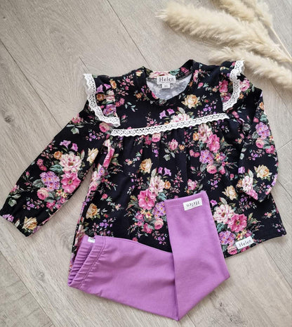 Floral printed tunic