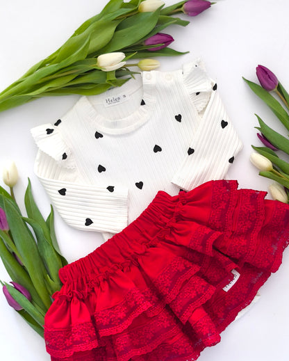 Tiny heart top