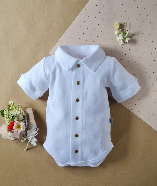 Short sleeve bodysuit - shirt Little Gentleman