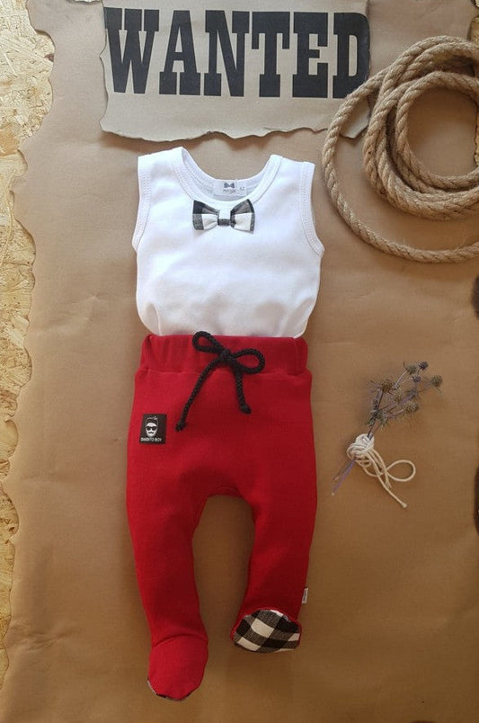 Bandito boy vest bodysuit