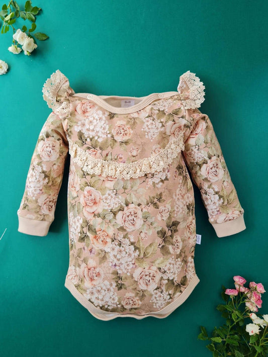 Bodysuit Retro Roses Limited Edition