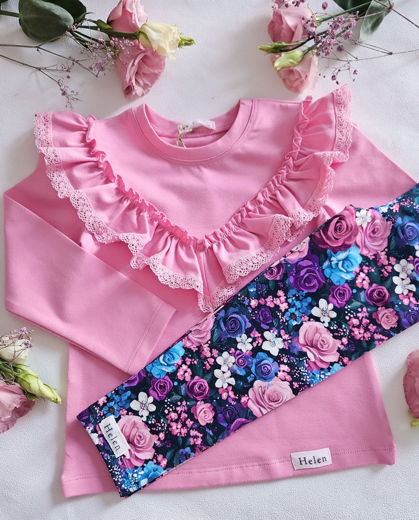 Moonlight roses leggings