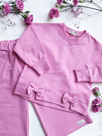 Little bow tracksuit
