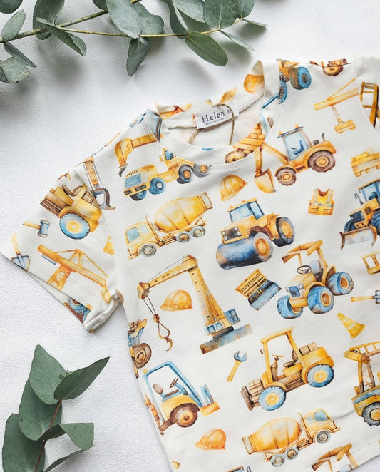 Construction vehicles top