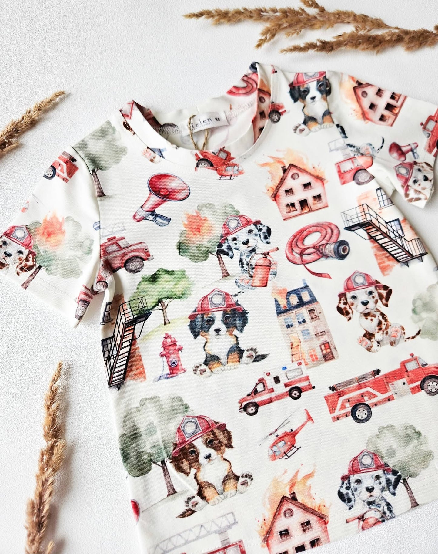 Firefighter puppies top